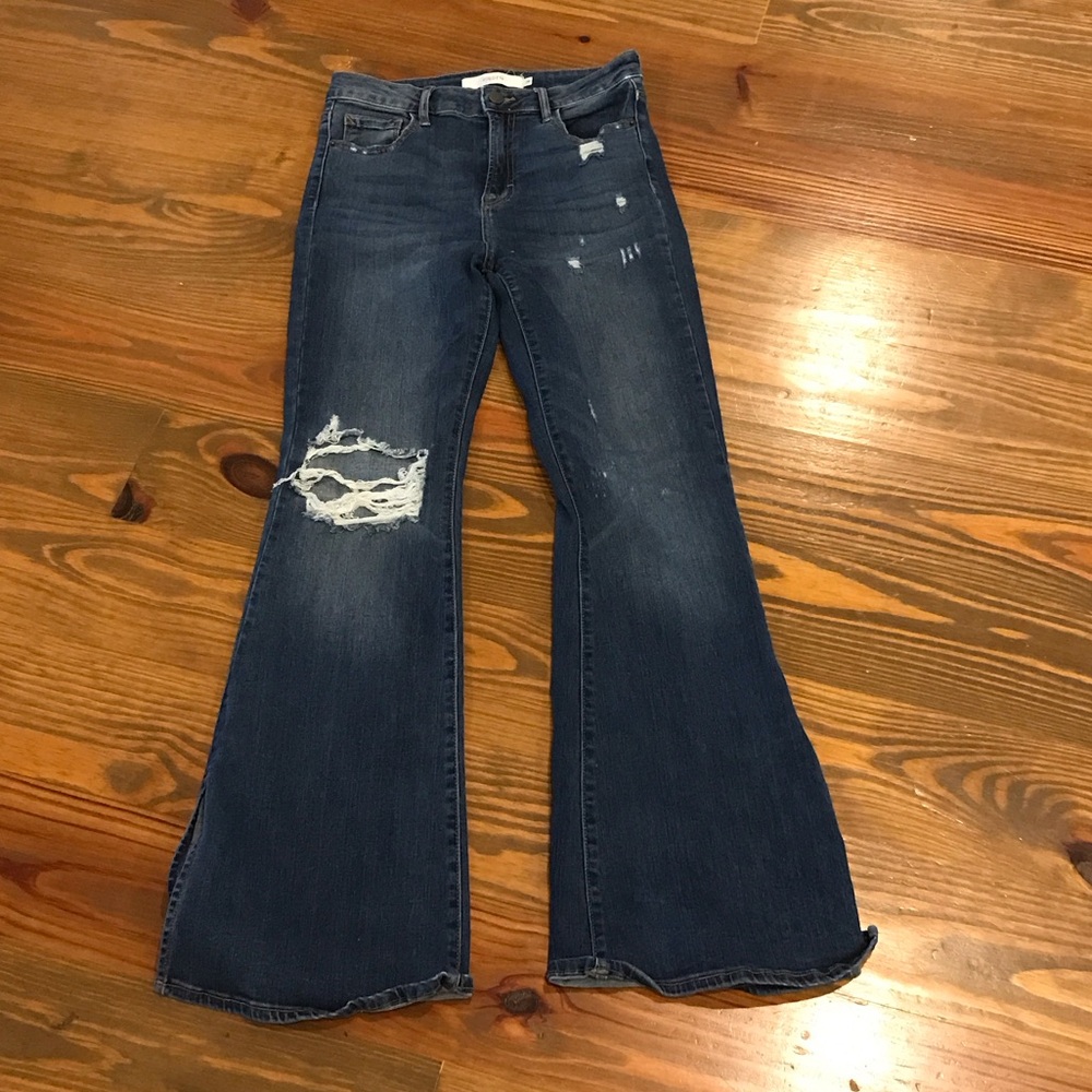 Hidden Women's Distressed Blue Jeans 28
